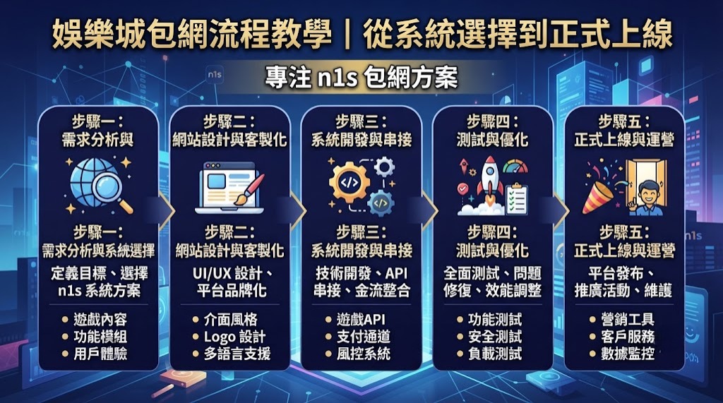 娛樂城包網流程教學